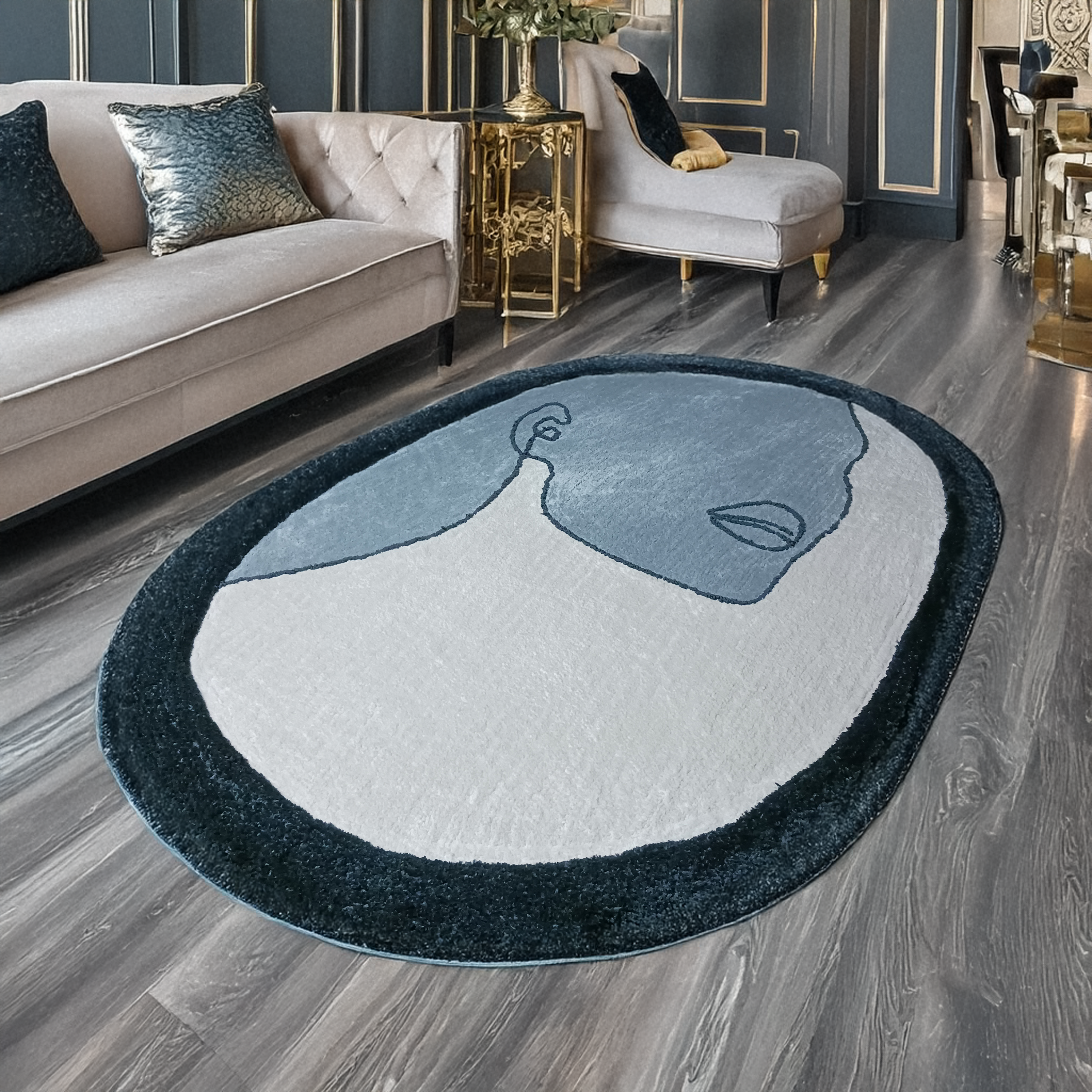 The EarthLight Collection from storilane | The Silent Portrait| Luxury Statement Carpets