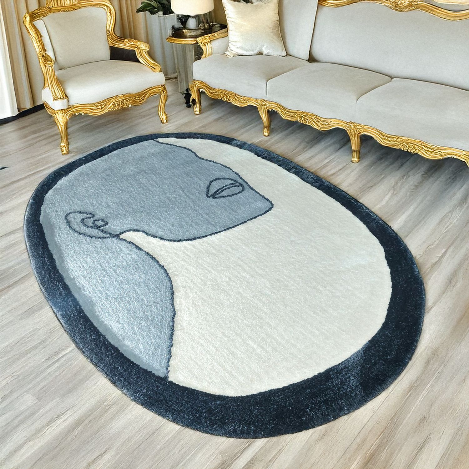 The EarthLight Collection from storilane | The Silent Portrait| Luxury Statement Carpets