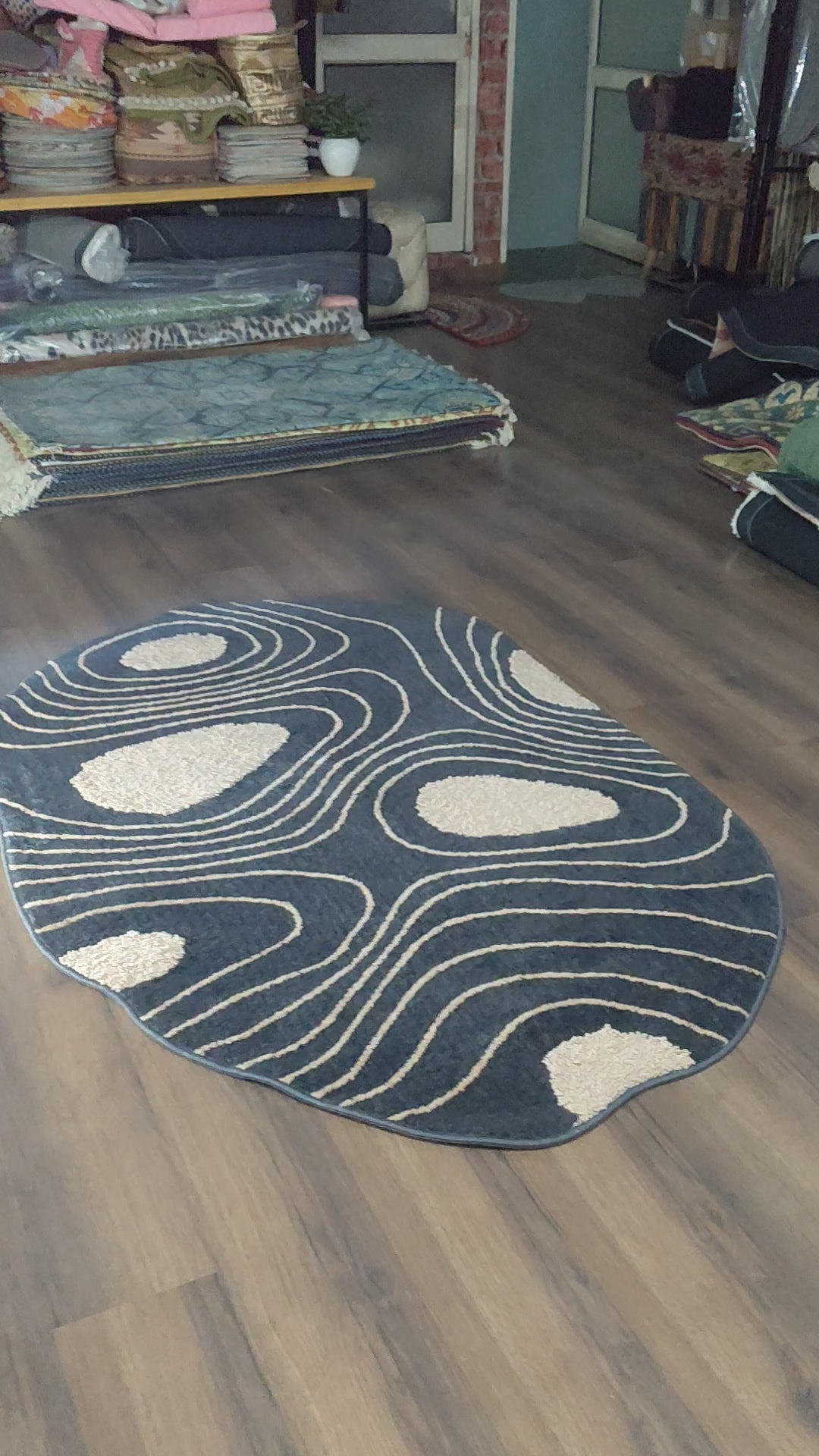 The EarthLight Collection| Isla Pebble Wave Luxe Carpet | Luxury Statement Carpets