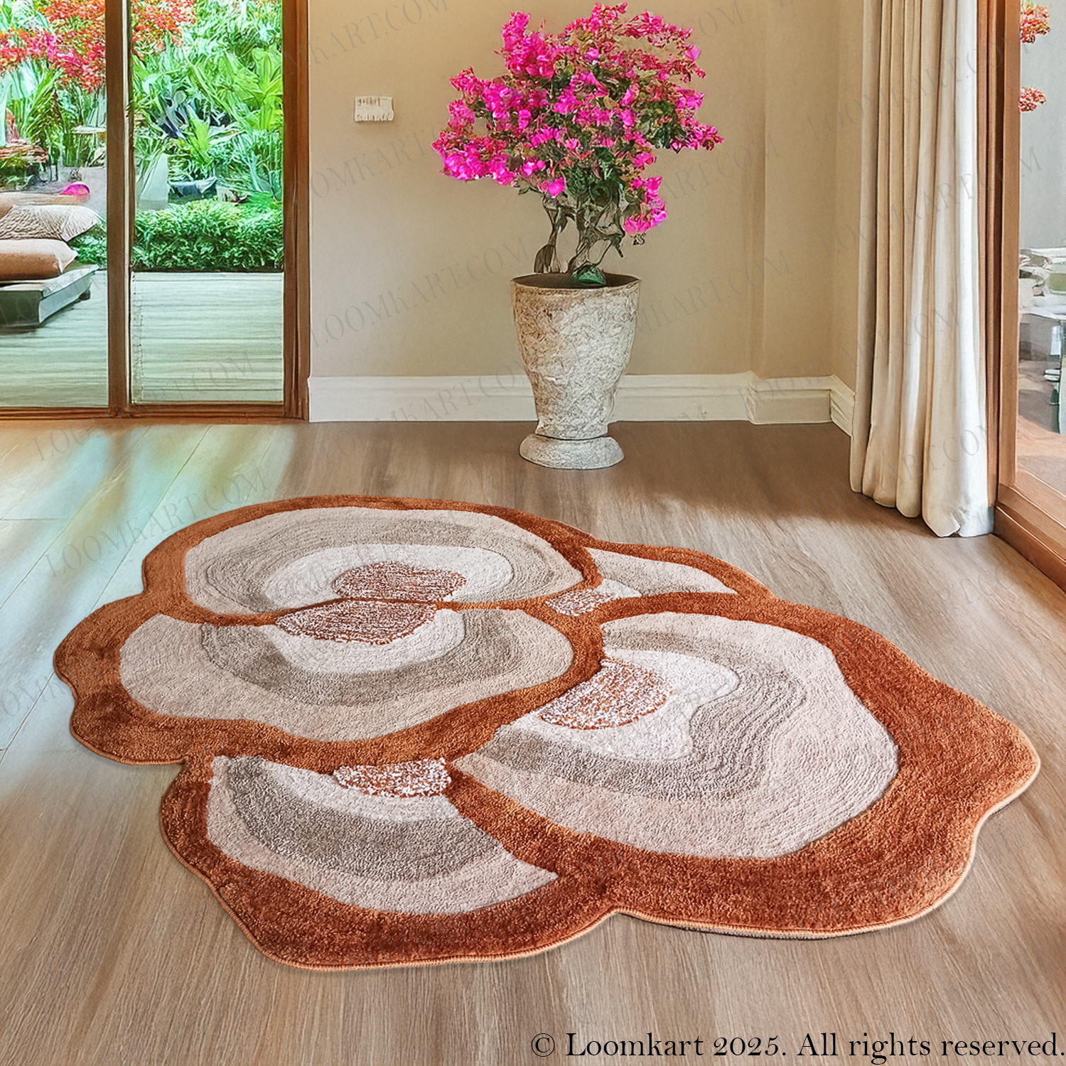 The Elevate Collection from Loomkart | Sunstone Petal | Luxury Statement Carpets