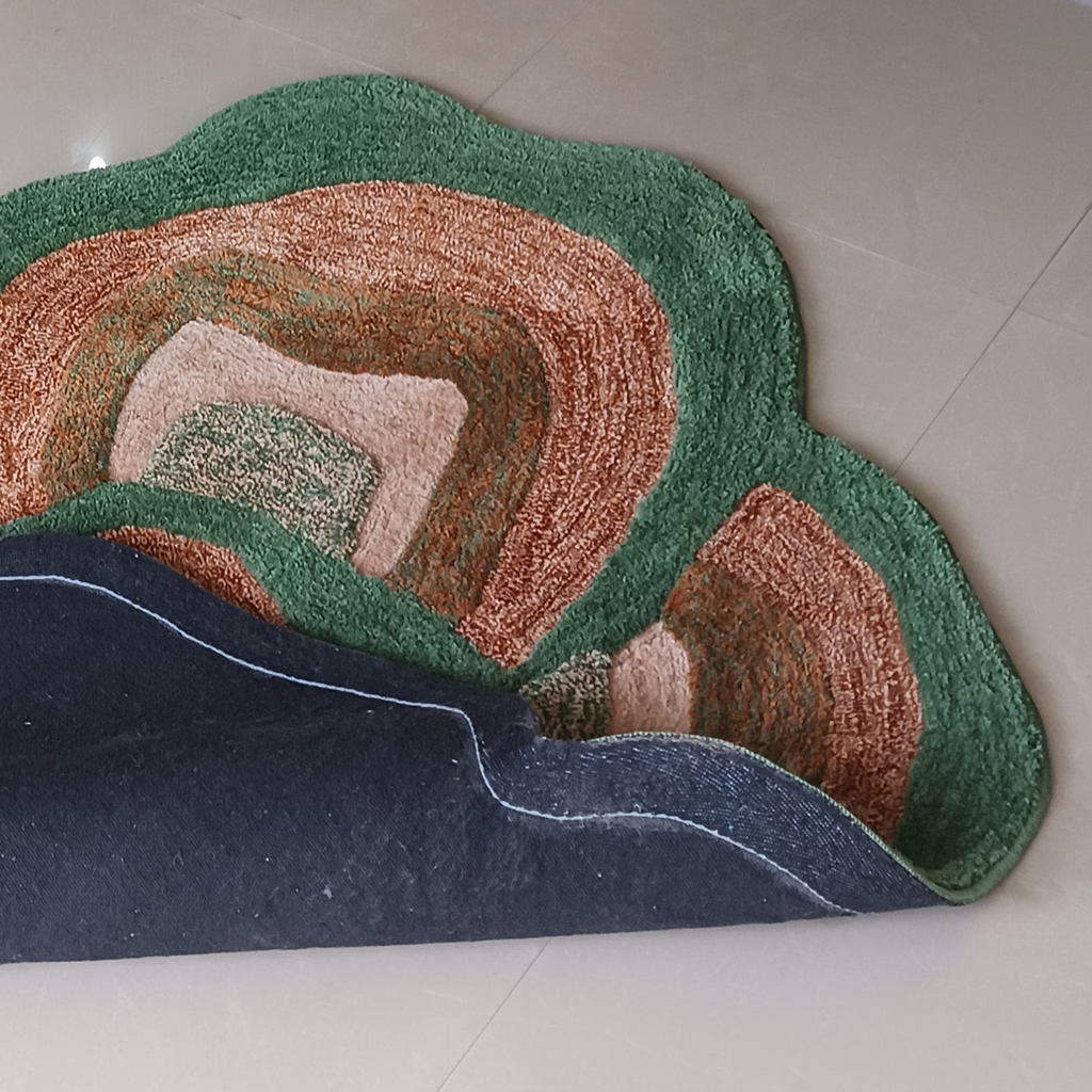 The EarthLight Collection| The Forest Petal Luxe Carpet | Luxury Statement Carpets