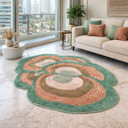 The EarthLight Collection| The Forest Petal Luxe Carpet | Luxury Statement Carpets