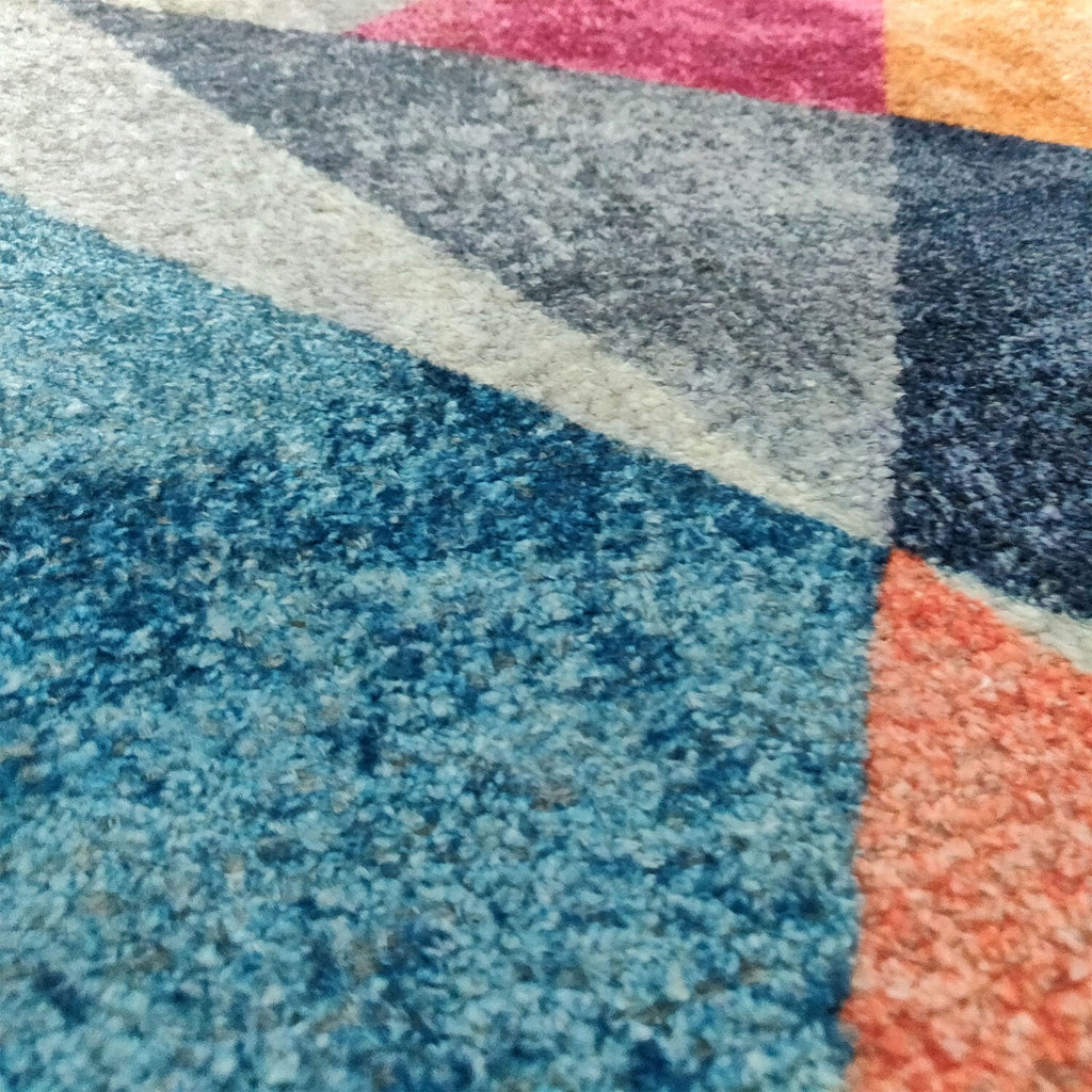 Avioni Carpet – Faux Silk- Neo Modern Collection 3D Geometric Design – Best Seller