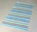 Avioni Carpets for Living Room – Neo Modern Collection Blue Multicolour Carpet/Rug – 120cm x 180cm (~4×6 Feet)