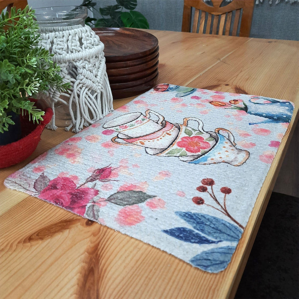 All Natural Cotton Braided Mats- “Natura Collection By Avioni”-Washable-Elegant And Exclusive- Good for Gifting (29×44 cms)