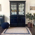 Jute (Natural and Dyed Jute) Handmade Braided Rugs | Natural & Black Jute Area Rug | Avioni- Premium Collection