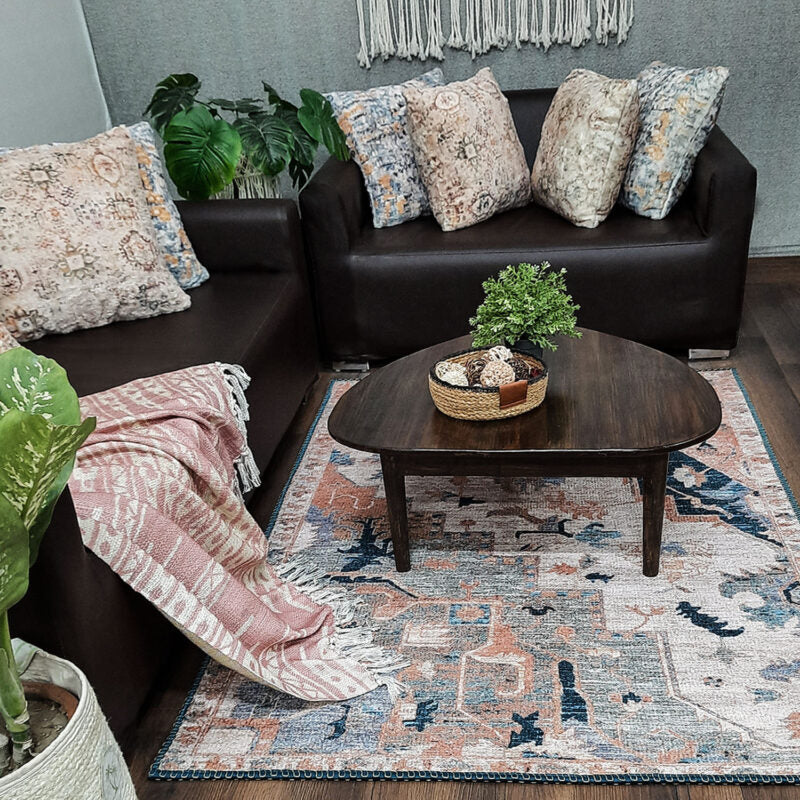 Choose Avioni Faux Silk Carpet for a Stylish and Modern Living Room | Durable and Washable | RoseWood Collection