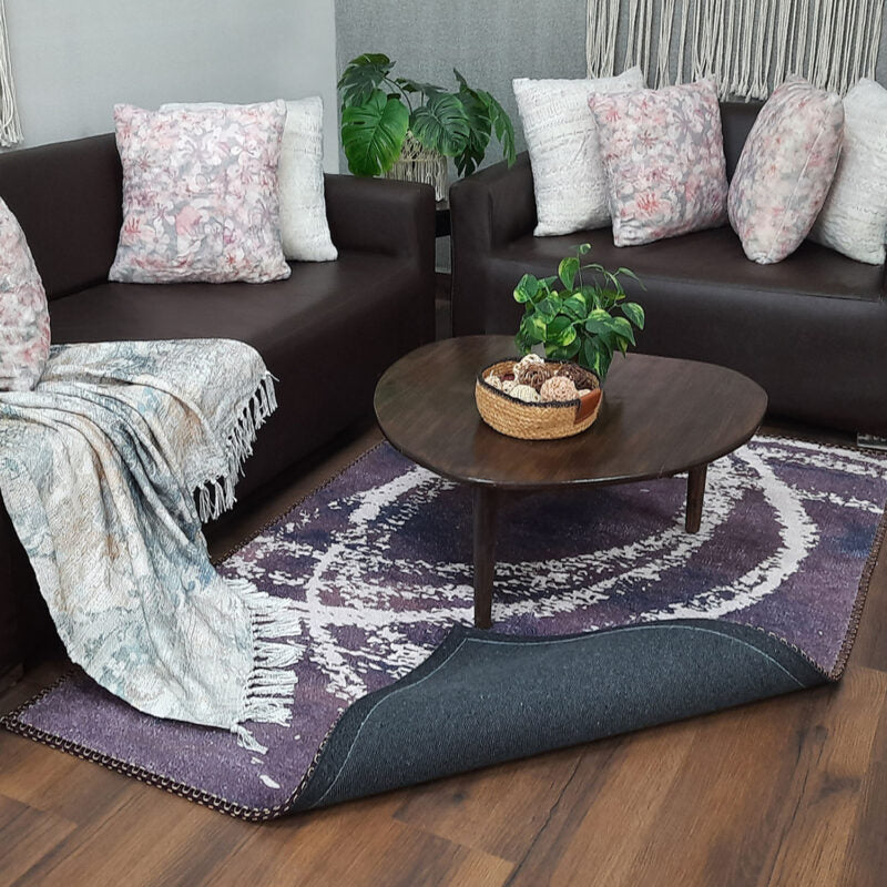 Choose Avioni Faux Silk Carpet for a Stylish and Modern Living Room | Durable and Washable | BerryBliss Collection