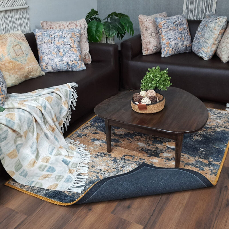 Avioni Faux Silk Carpet | Perfect Blend of Style and Luxury | Durable and Washable | PebbleStreet Collection