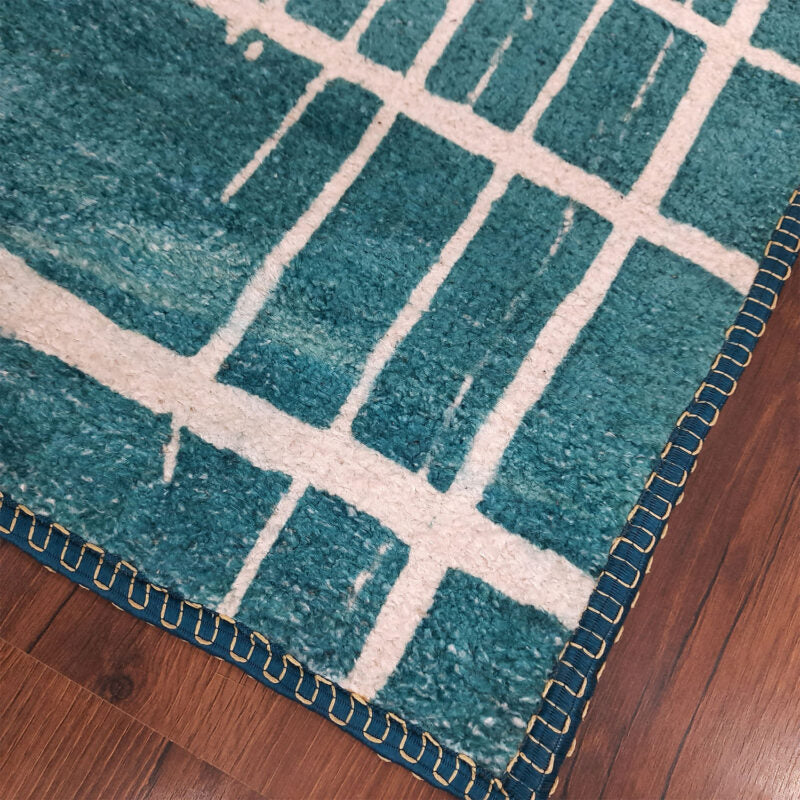 Avioni Faux Silk Carpet for Your Living Room | Modern & Luxurious | Durable and Washable | SeaBird Collection (Copy)